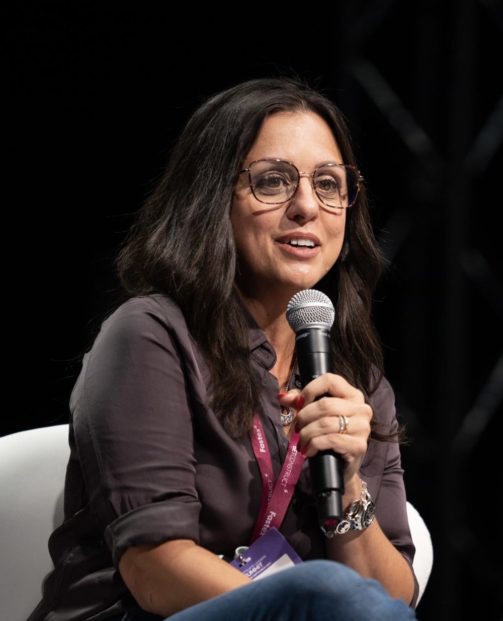 Rosi Bremec on a panel at BetConstruct Summit