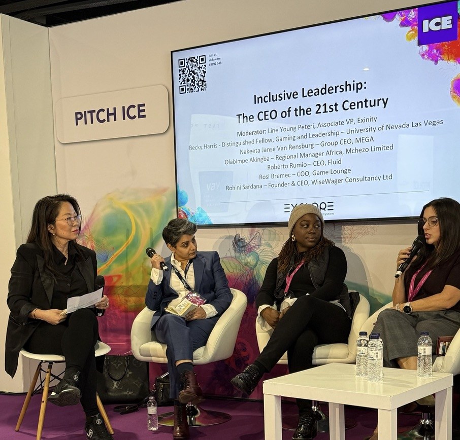 Rosi Bremec on the Inclusive Leadership panel at ICE