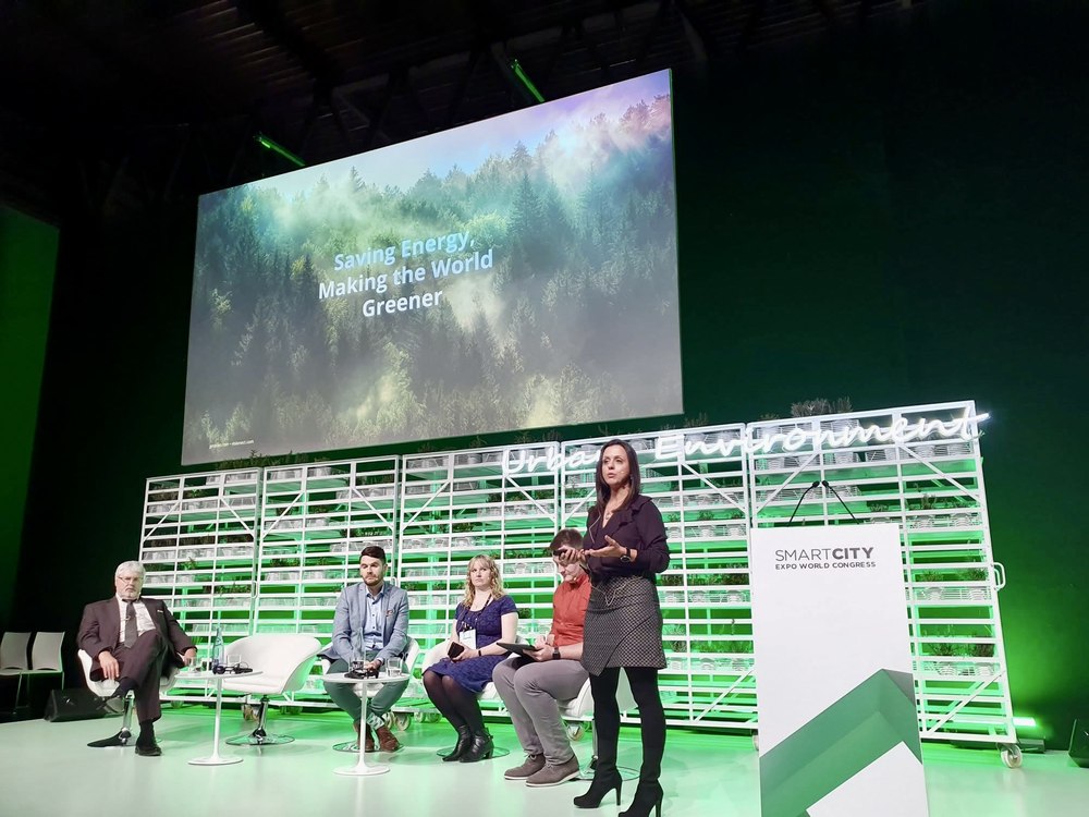 Rosi Bremec speaking at Smart City Expo World Congress Barcelona